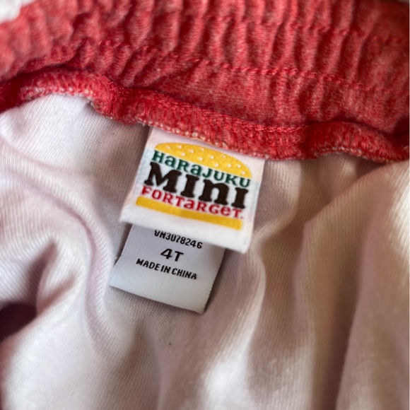 RARE! Harajuku Mini x Target kawaii print bubble skirt overall dress 4T 3T - Picture 5 of 6